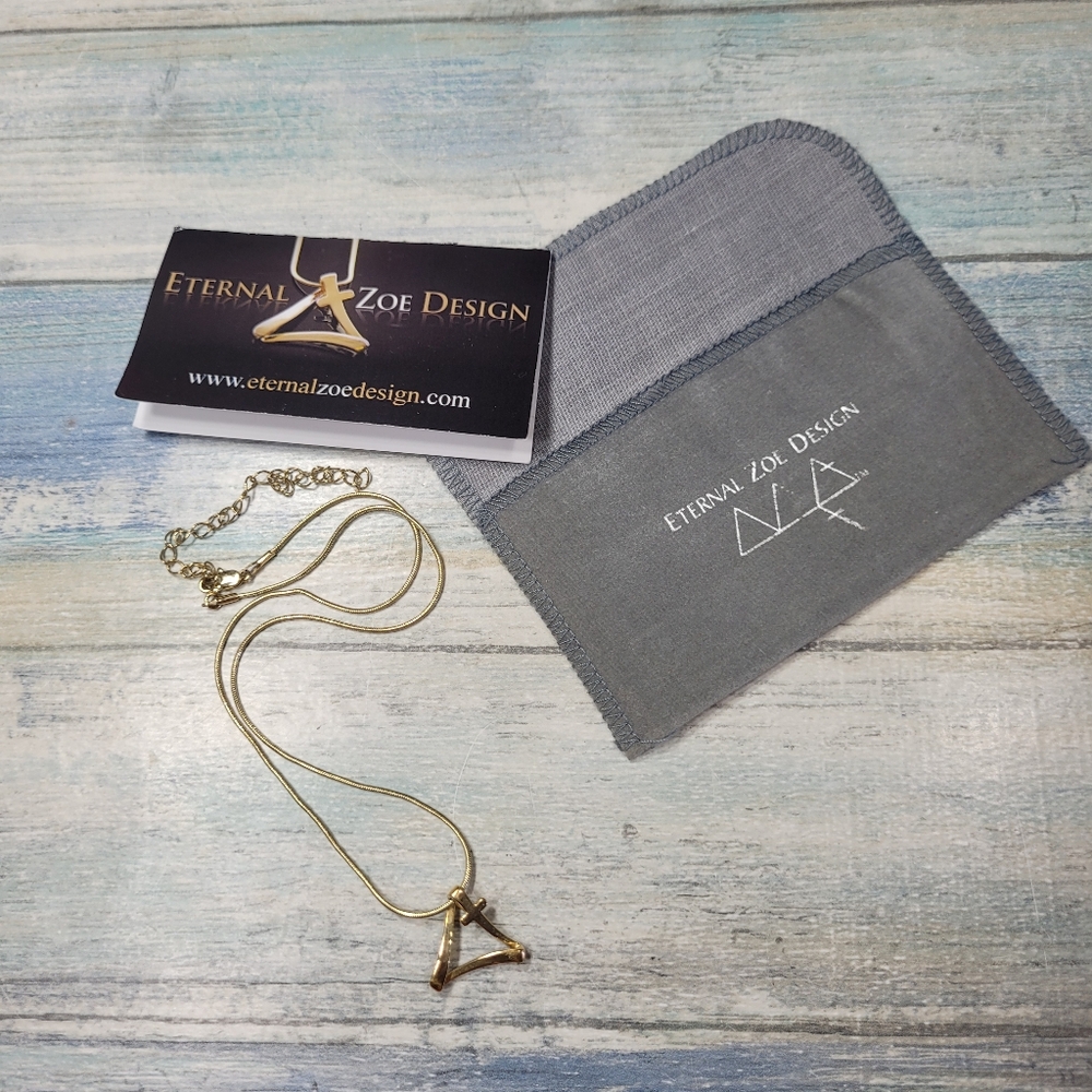 Eternal Zoe Design Gold Necklace.
